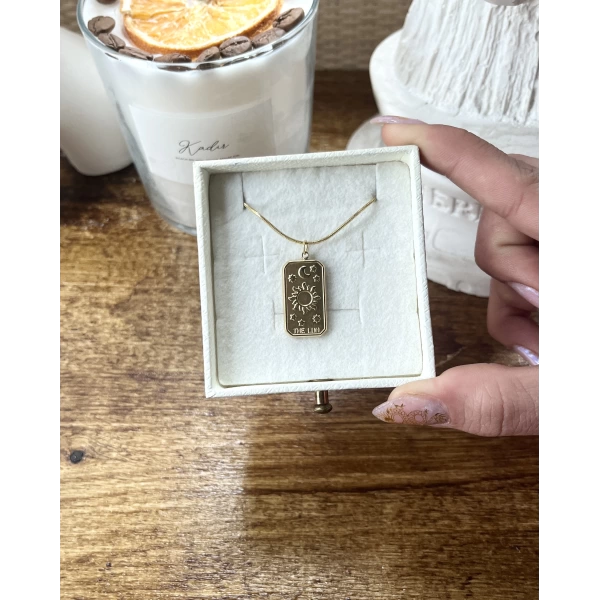 The Lun Tarot Kolye I Çelik