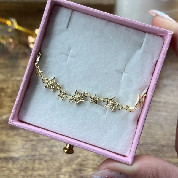 Yıldız Bileklik I 925 Gümüş