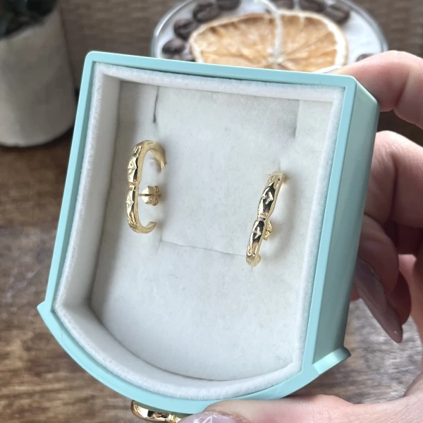 İkili Vintage Küpe I 925 Gümüş