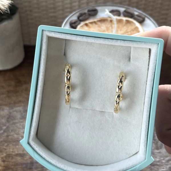 İkili Vintage Küpe I 925 Gümüş