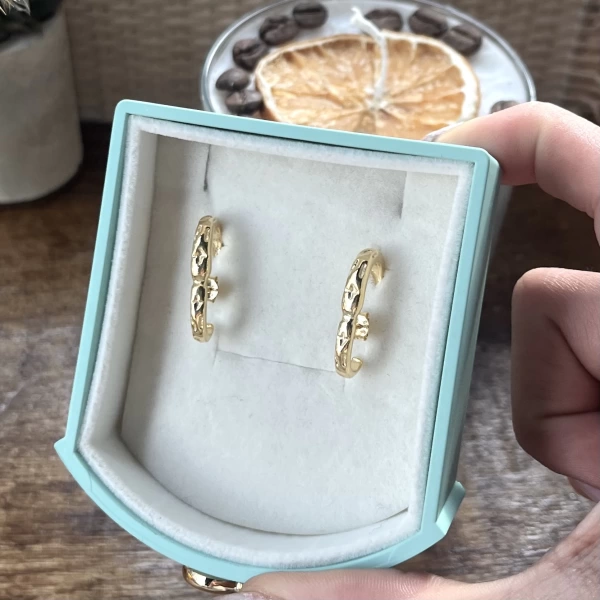 İkili Vintage Küpe I 925 Gümüş