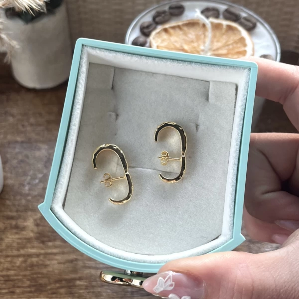 İkili Vintage Küpe I 925 Gümüş
