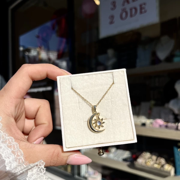 Gökyüzü Kolye I Çelik