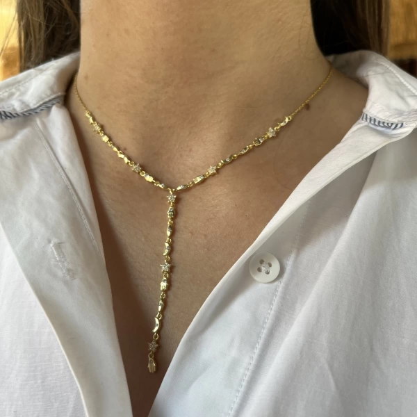 Fatma Ana El Motifli Y Kolye I 925 Gümüş