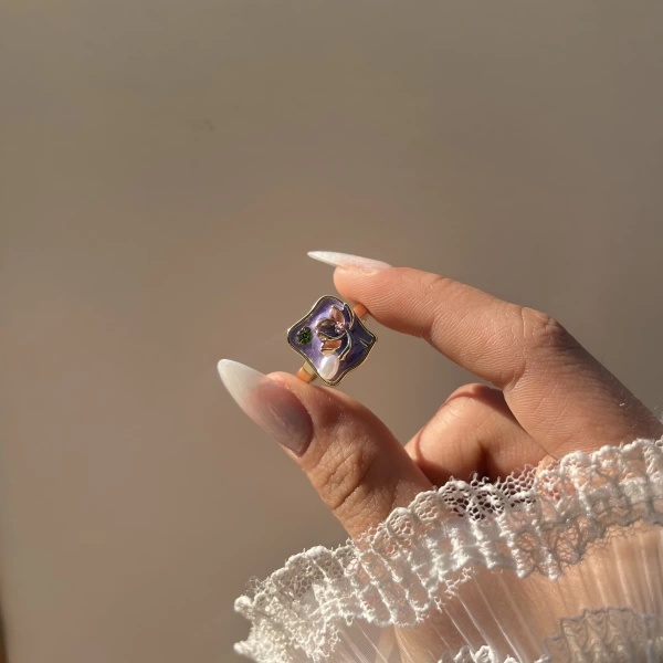 Lila Sanat Yüzük