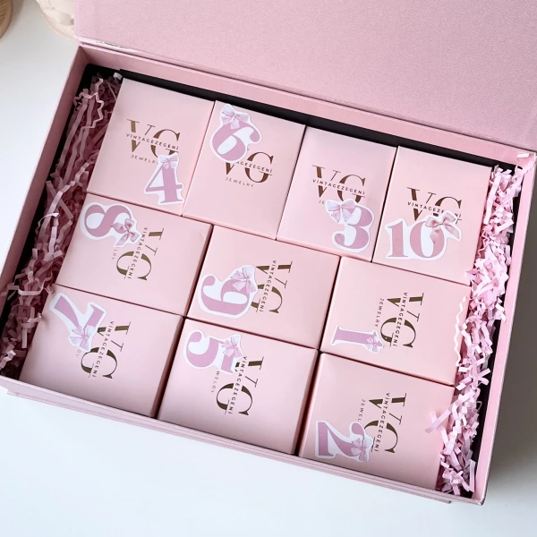 Advent Calander 20 Ürün Sürpriz Takı Kutusu