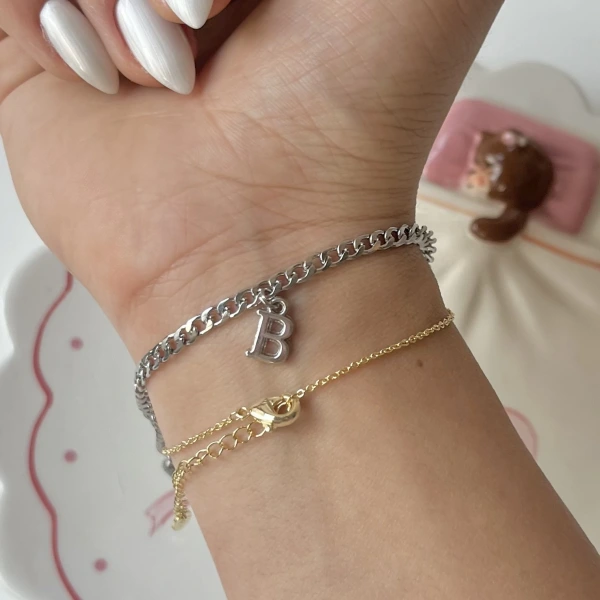 Harfli Gurmet Bileklik