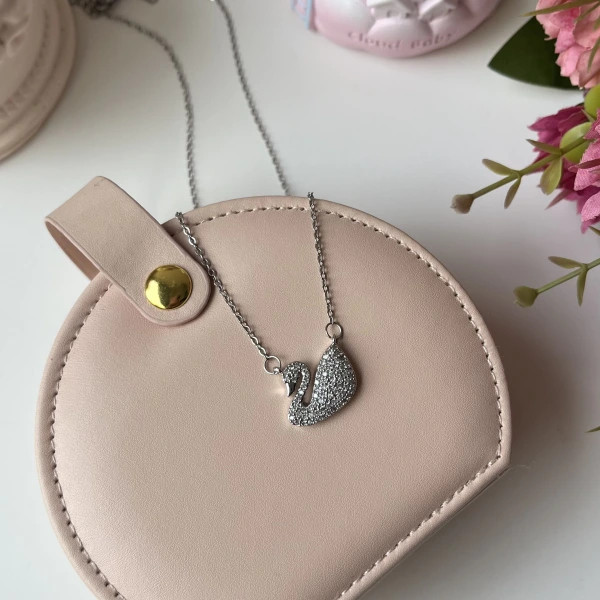 Swan Kuğu Kolye