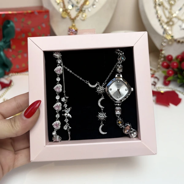 Yılbaşı Paketi 9 Tulip Saat Takım