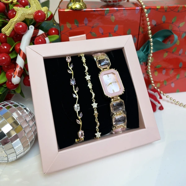 Yılbaşı Paketi 10 Yıldız ve Saat Takım