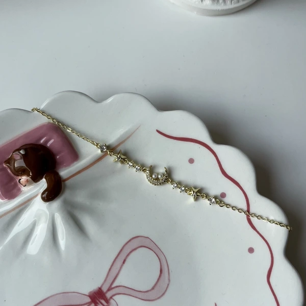 Ay Yıldız Charmlı Bileklik