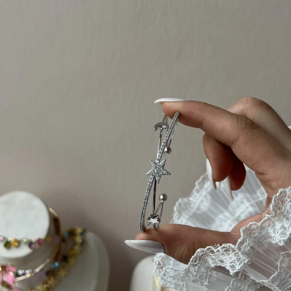 Prenses Galaxy Kelepçe Bileklik