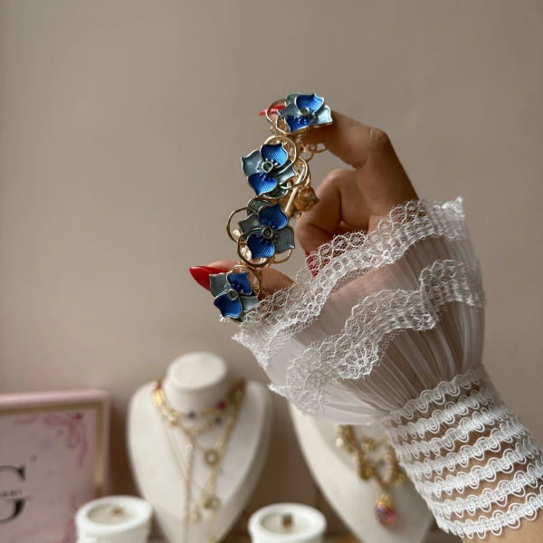 Mavi Encanto Kelepçe Bileklik