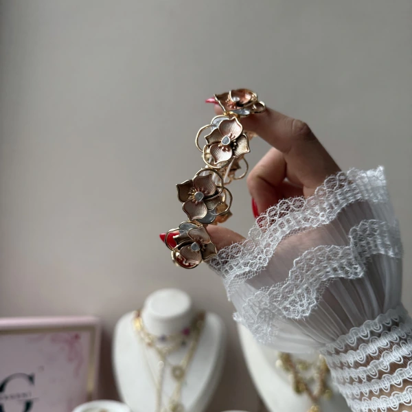 Antik Bahar Kelepçe Bileklik