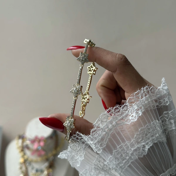 Yıldız Taşlı Aura Bileklik