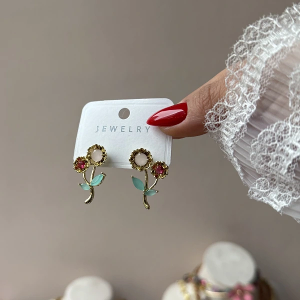 Helianthus Luna Küpe