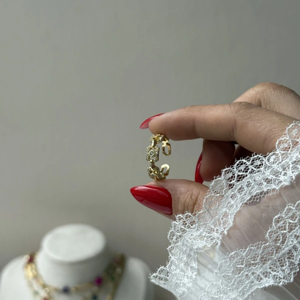 Işıltı Zinciri Yüzük