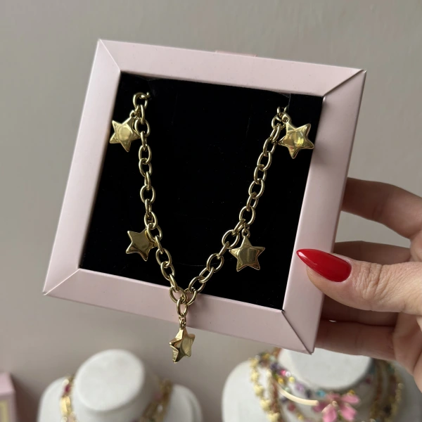 Star Burst Loop Kolye