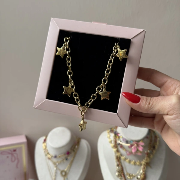 Star Burst Loop Kolye