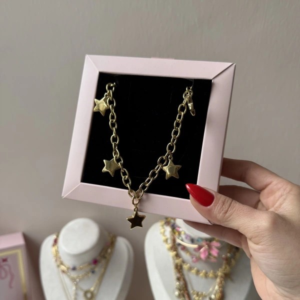 Star Burst Loop Kolye