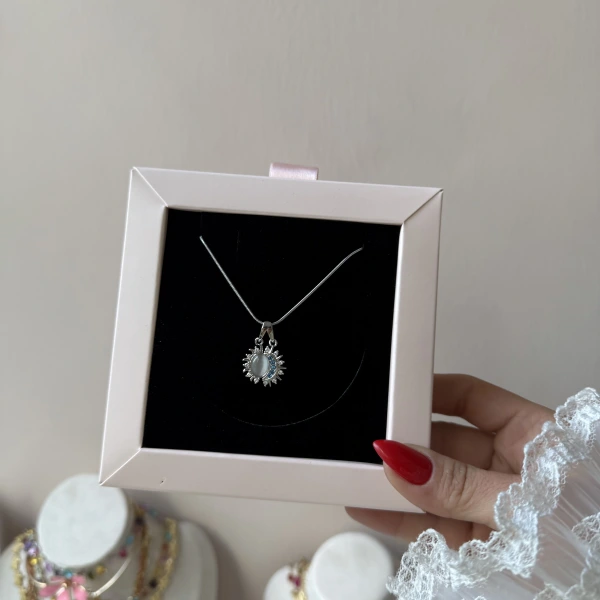 Yıldız&Ay Kavuşan Kolye