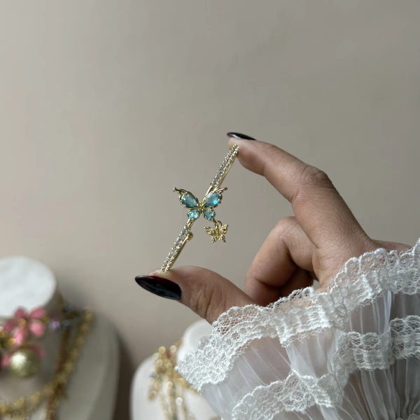 Blue Amora Kelepçe Bileklik