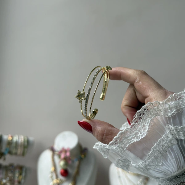 Prenses Star Kelepçe Bileklik