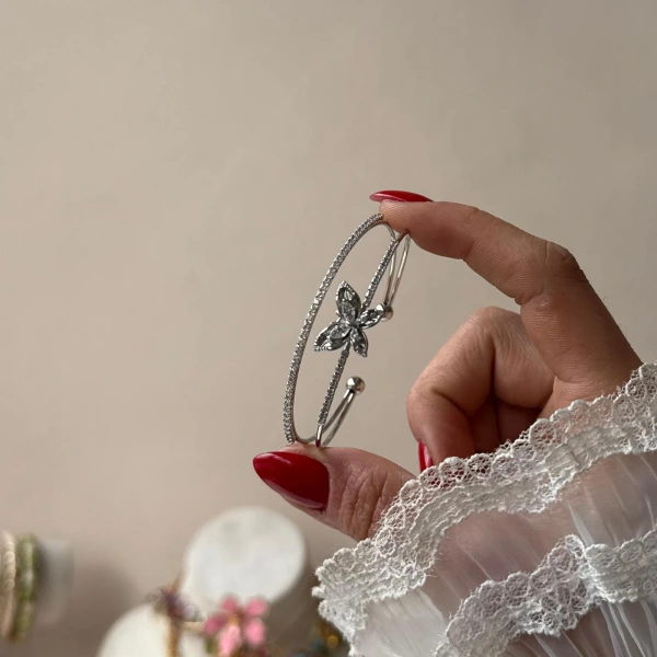 Prenses Kelebek Kelepçe Bileklik