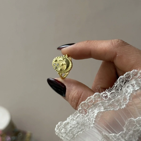 Celeste Medallion Yüzük