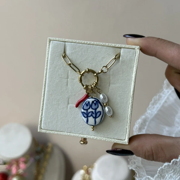 Anadolu Işıltısı Charmlı Kolye