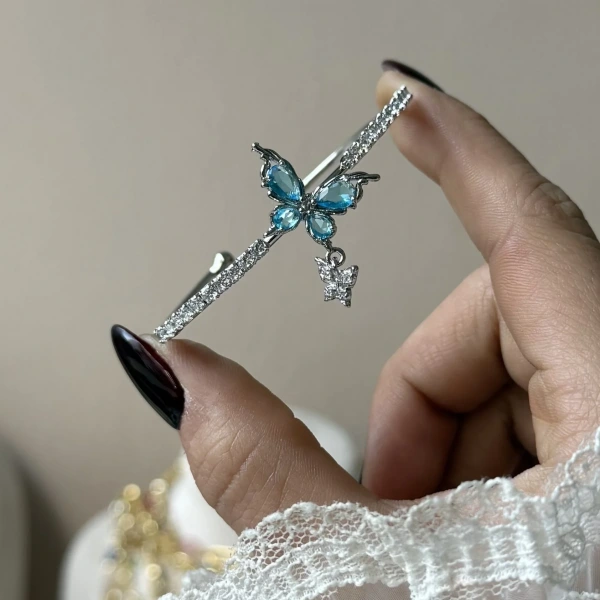 Blue Amora Kelepçe Bileklik