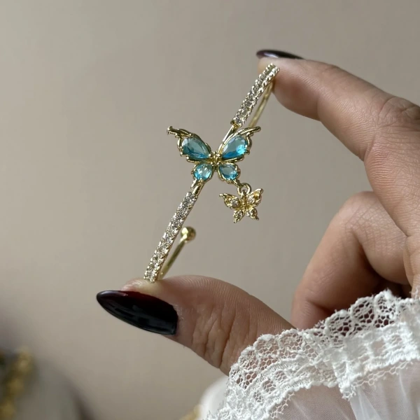 Blue Amora Kelepçe Bileklik