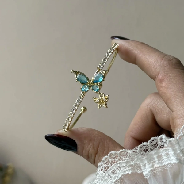 Blue Amora Kelepçe Bileklik