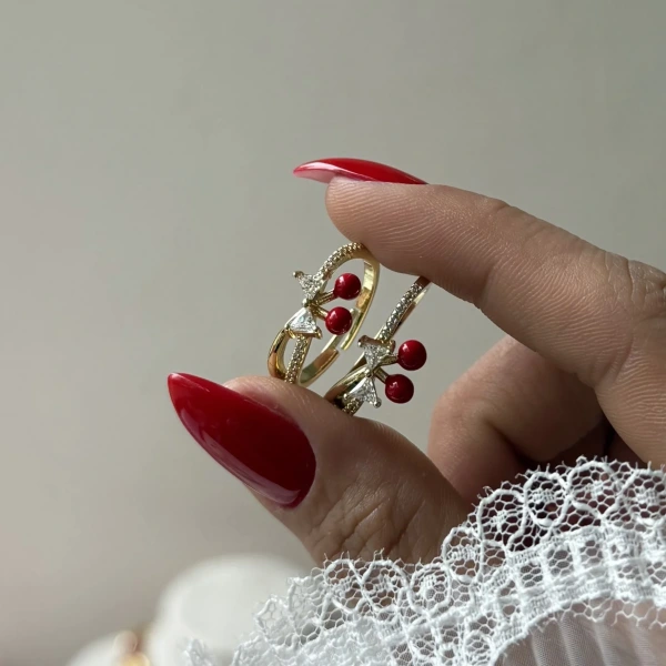 Cherry Duo Yüzük