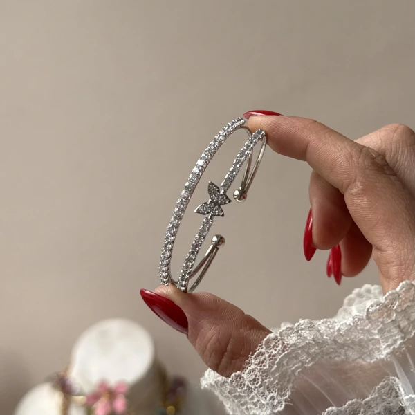 Prenses Kelebekli Kelepçe Bileklik