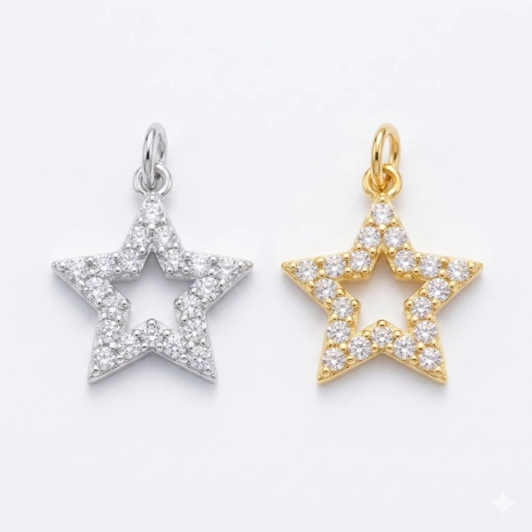 Satın aldığınız kolyeye yıldız charm ekletmek istiyorsanız sepete ekleyiniz