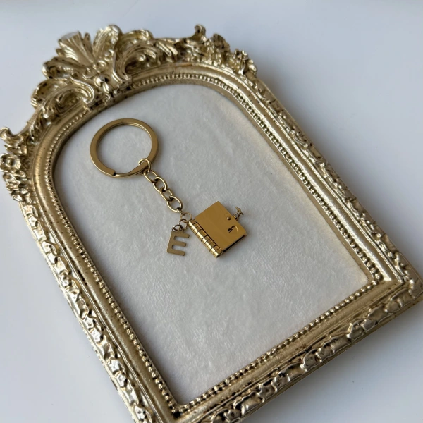 Şiirli Kitap Anahtarlık