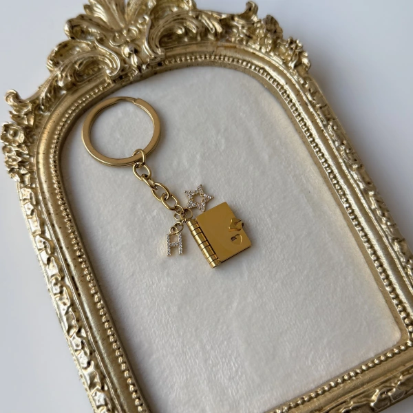 Şiirli Kitap Anahtarlık