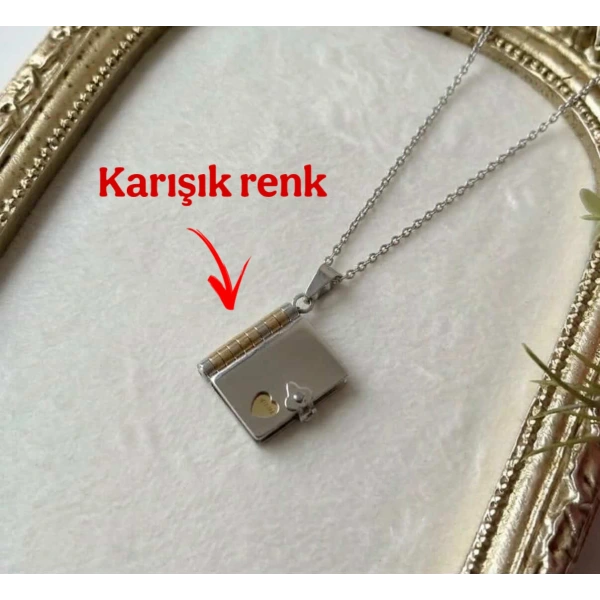 Şiirli Kitap Kolye