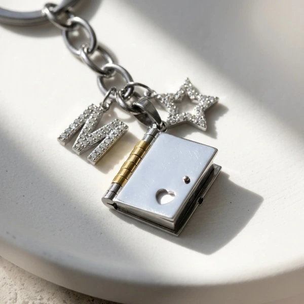 Fotoğraflı Kitap Anahtarlık