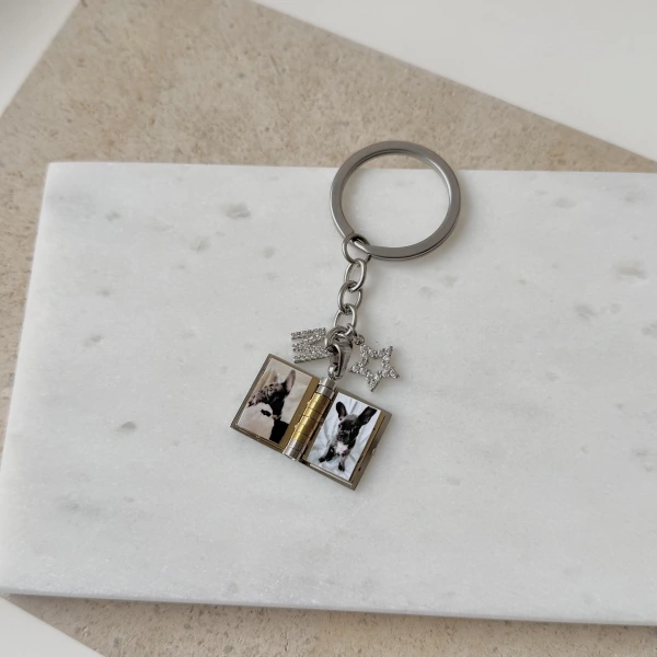 Fotoğraflı Kitap Anahtarlık