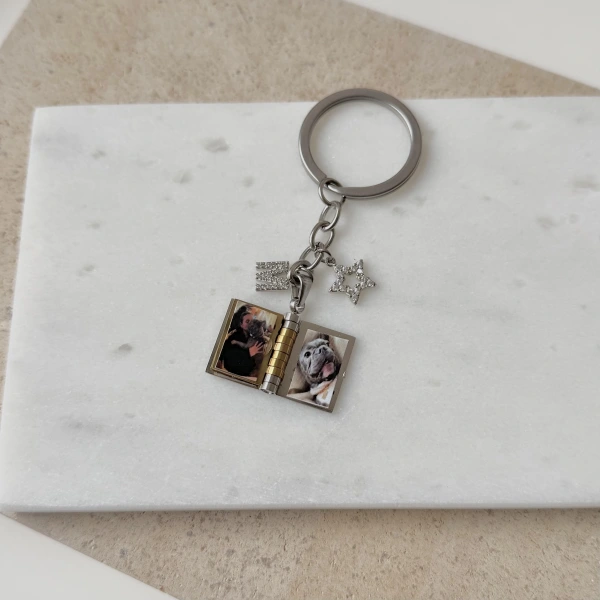 Fotoğraflı Kitap Anahtarlık