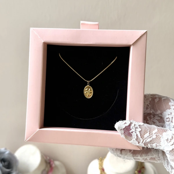 4 Yapraklı Yonca Kolye