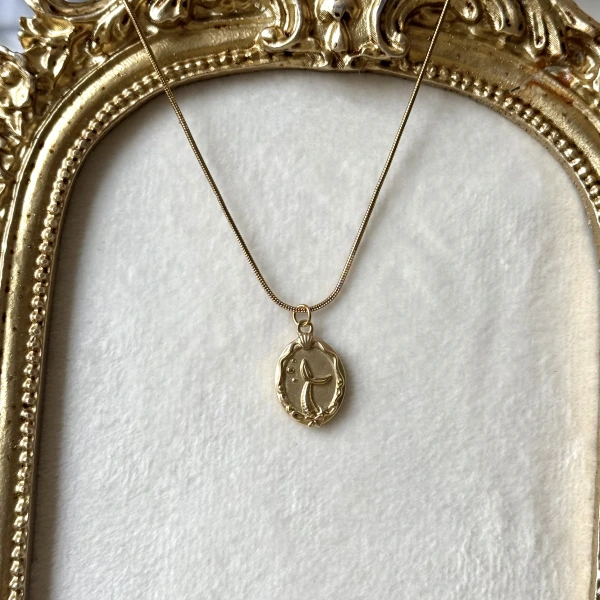 Deniz Kızı Kuyruğu Vintage Kolye