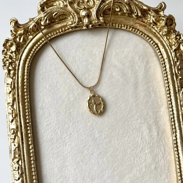 Deniz Kızı Kuyruğu Vintage Kolye