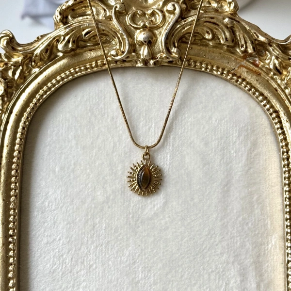 Kaplan Gözü Antik Kolye