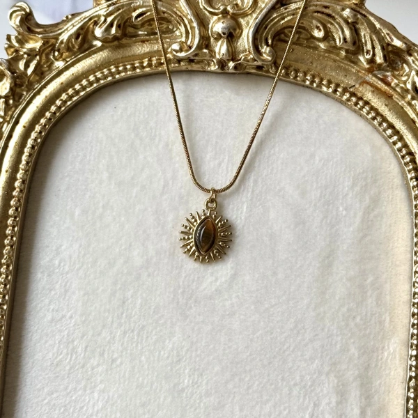 Kaplan Gözü Antik Kolye
