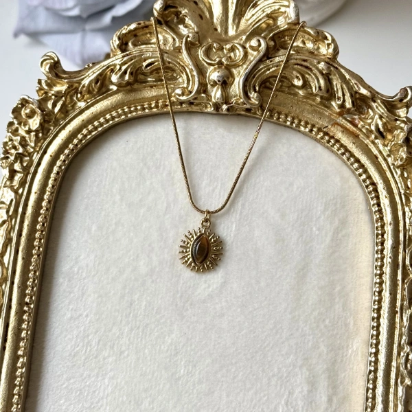 Kaplan Gözü Antik Kolye