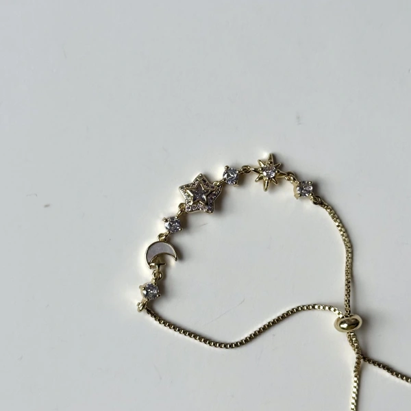 Gökyüzü Taşlı Bileklik