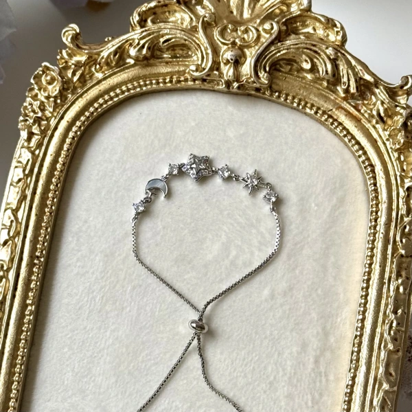 Gökyüzü Taşlı Bileklik